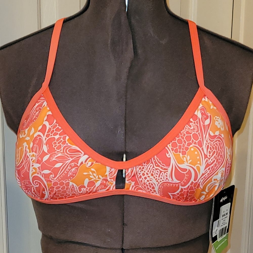 Dolfin Bellas Melon Bikini Top UV Protection Size XL New With Tag